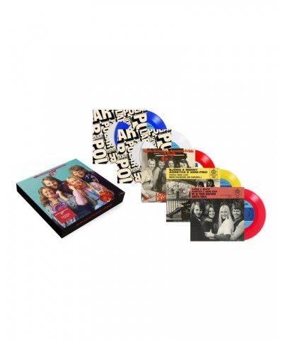 ABBA Ring Ring 50th Anniversary 5x 7″ Singles Box – Coloured vinyl $18.00 Vinyl